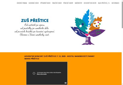 Zobrazit webové stránky Základní umělecká škola Přeštice