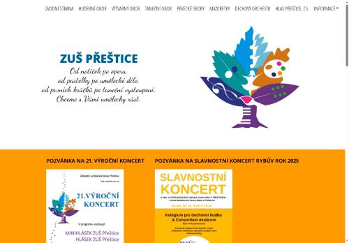 Zobrazit webové stránky Základní umělecká škola Přeštice