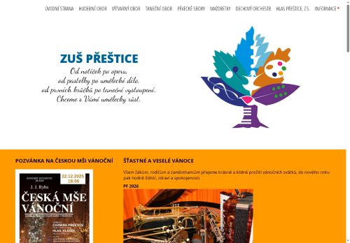 Zobrazit webové stránky Základní umělecká škola Přeštice