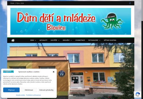 Zobrazit webové stránky Dům dětí a mládeže Blovice