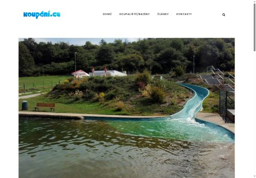 Zobrazit webové stránky Přírodní koupací biotop Blovice