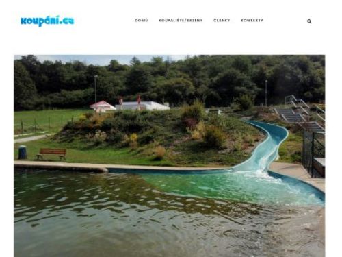 Přírodní koupací biotop Blovice