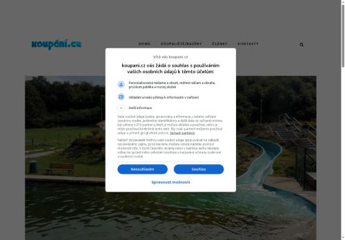 Zobrazit webové stránky Přírodní koupací biotop Blovice