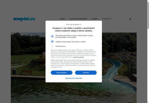 Zobrazit webové stránky Přírodní koupací biotop Blovice