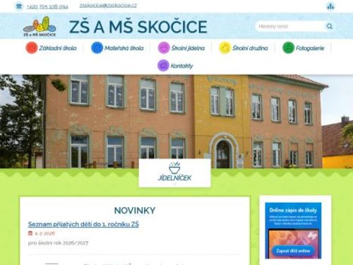 Základní škola a mateřská škola Skočice