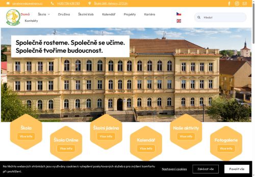 Základní škola Velvary, okres Kladno nabízí práci na pozici Uklízeč/ka v obci Velvary