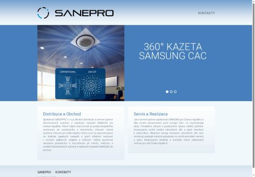 SANEPRO s.r.o. nabízí práci na pozici servisní technici chlazení a vzduchotechniky v obci Praha