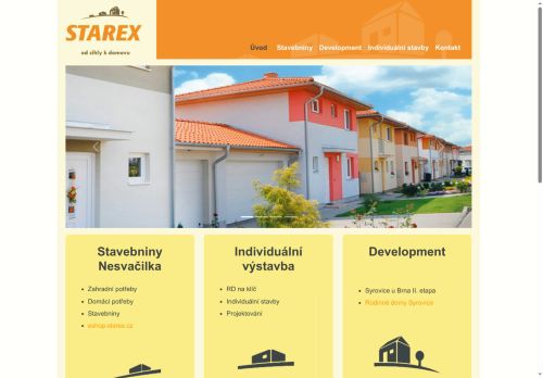 STAREX spol. s r.o. nabízí práci na pozici Skladník / manipulant (m/ž) v obci Nesvačilka