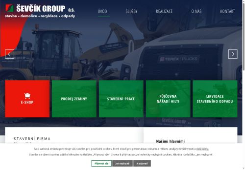 ŠEVČÍK GROUP a.s. nabízí práci na pozici Uklízeč/ka a pomocník/ice v administrativních objektech v obci Hrabětice