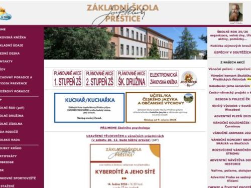 Základní škola Josefa Hlávky Přeštice