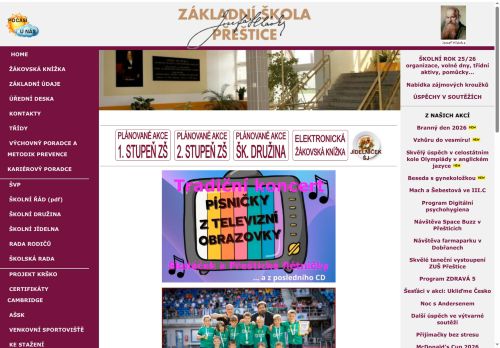 Zobrazit webové stránky Základní škola Josefa Hlávky Přeštice