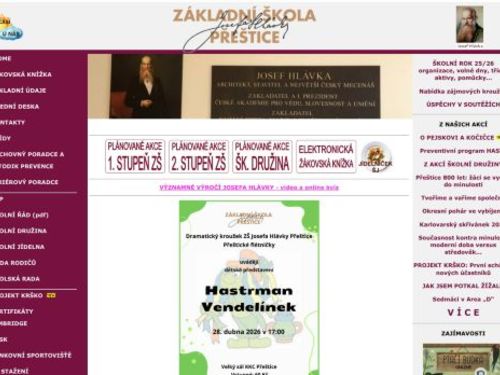 Základní škola Josefa Hlávky Přeštice