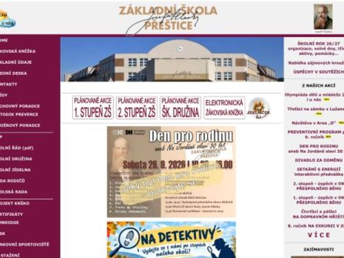 Základní škola Josefa Hlávky Přeštice