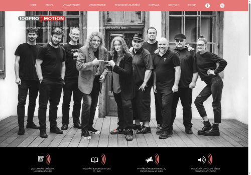 Zobrazit webové stránky 100PROmotion