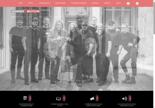 Zobrazit webové stránky 100PROmotion