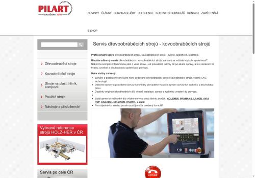 Zobrazit webové stránky Servisart s.r.o.