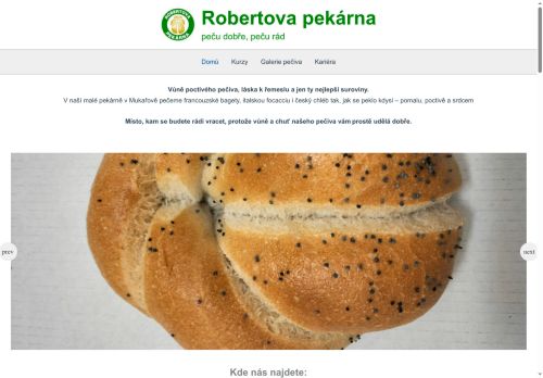 Klára Mencl nabízí práci na pozici Pekař/ka v obci Mukařov