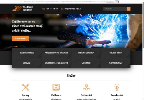 SVAŘOVACÍ TECHNIKA - Vyzrál s.r.o. nabízí práci na pozici Prodejce technického směru v obci Plzeň