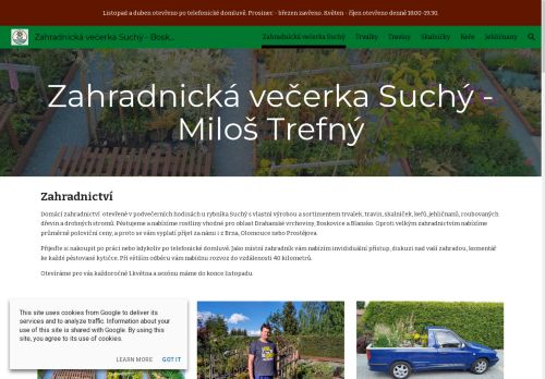 Zobrazit webové stránky Zahradnická večerka