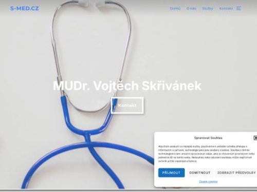 Praktický lékař pro dospělé S-MED - MUDr. Vojtěch Skřivánek