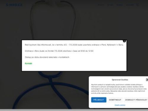 Praktický lékař pro dospělé S-MED - MUDr. Vojtěch Skřivánek