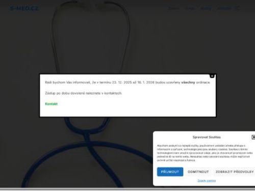 Praktický lékař pro dospělé S-MED - MUDr. Vojtěch Skřivánek