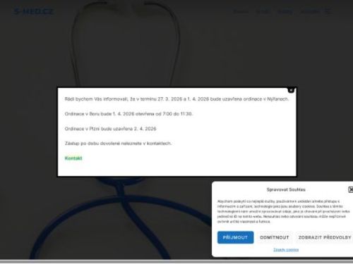 Praktický lékař pro dospělé S-MED - MUDr. Vojtěch Skřivánek