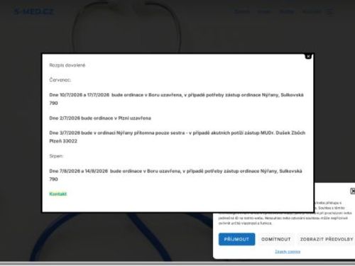 Praktický lékař pro dospělé S-MED - MUDr. Vojtěch Skřivánek