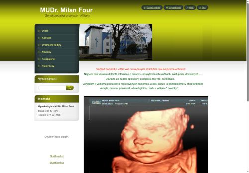 Zobrazit webové stránky Gynekologická ordinace - MUDr. Milan Four
