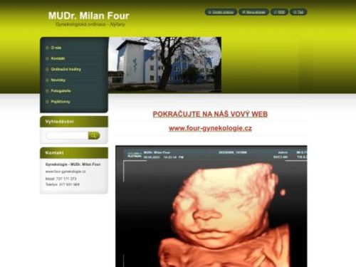 Gynekologická ordinace - MUDr. Milan Four