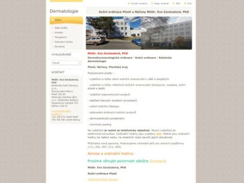 Kožní ordinace - MUDr. Eva Zavázalová, PhD.