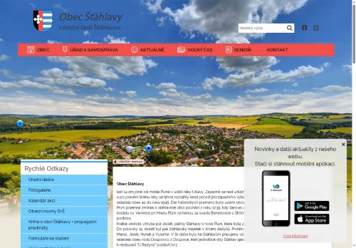 Zobrazit webové stránky Obecní úřad Šťáhlavy