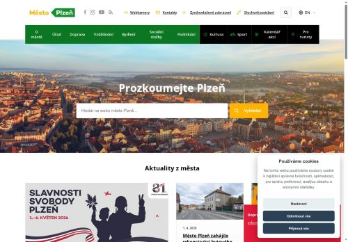 Zobrazit webové stránky Magistrát města Plzeň