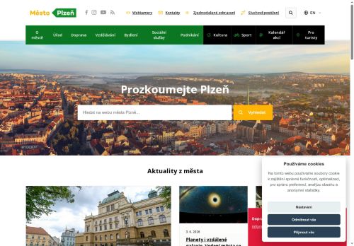 Zobrazit webové stránky Magistrát města Plzeň