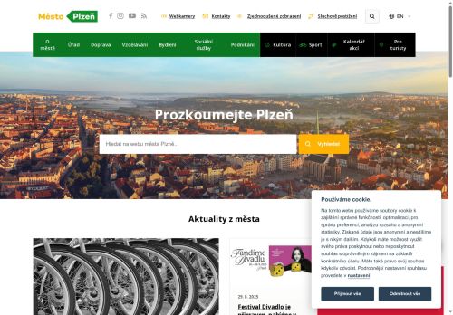 Zobrazit webové stránky Magistrát města Plzeň