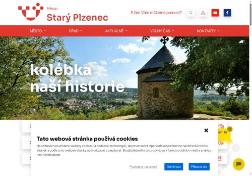 Zobrazit webové stránky Městský úřad Starý Plzenec