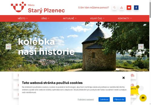Zobrazit webové stránky Městský úřad Starý Plzenec