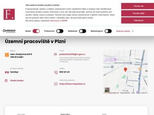 Finanční úřad - územní pracoviště v Plzni