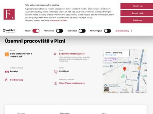 Finanční úřad - územní pracoviště v Plzni