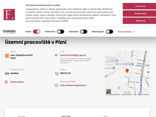 Finanční úřad - územní pracoviště v Plzni