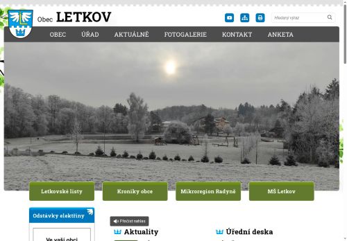 Zobrazit webové stránky Obecní úřad Letkov