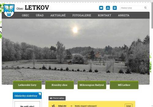 Zobrazit webové stránky Obecní úřad Letkov