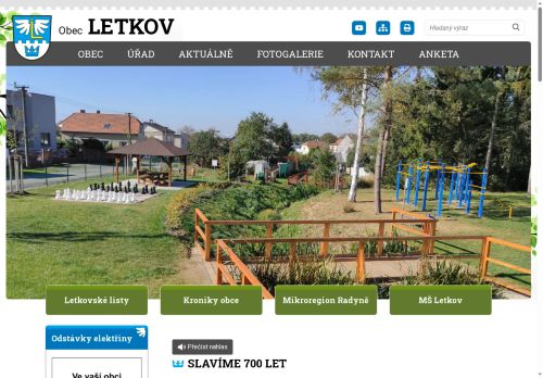 Zobrazit webové stránky Obecní úřad Letkov