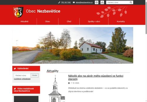 Zobrazit webové stránky Obecní úřad Nezbavětice