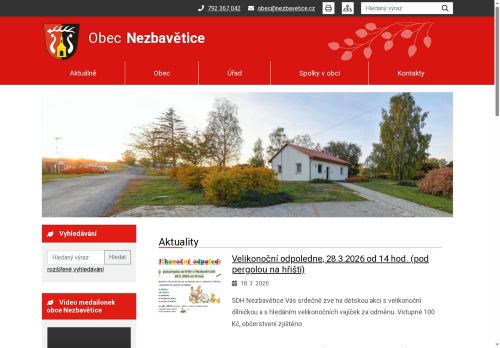 Zobrazit webové stránky Obecní úřad Nezbavětice