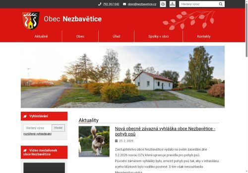 Zobrazit webové stránky Obecní úřad Nezbavětice