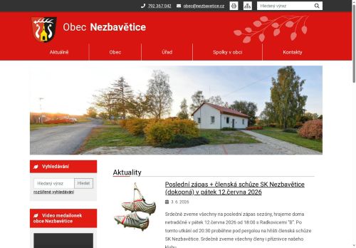 Zobrazit webové stránky Obecní úřad Nezbavětice