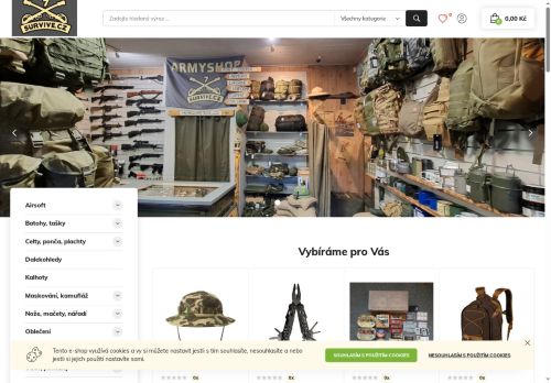 Bc. Daniel Sklenář nabízí práci na pozici Prodavač/ka do obchodu Armyshop v obci Beroun