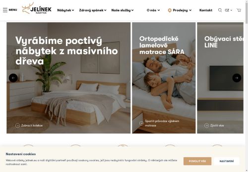 JELÍNEK - výroba nábytku s.r.o. nabízí práci na pozici odborný prodejce nábytku a matrací (m/ž) v obci Průhonice