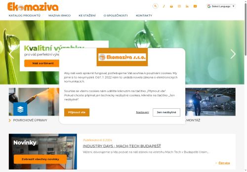 Ekomaziva s.r.o. nabízí práci na pozici Administrativní pracovník v obci Cheznovice